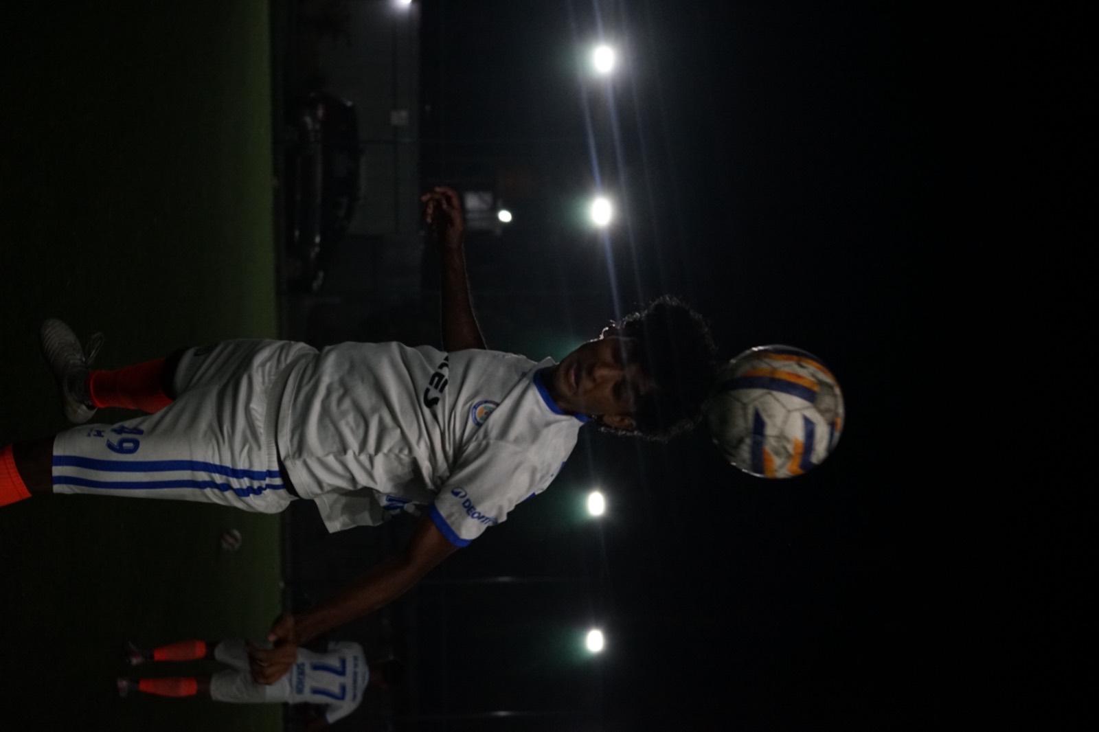 Youth football training at Blitzz Sports Arena for KSFA league preparation