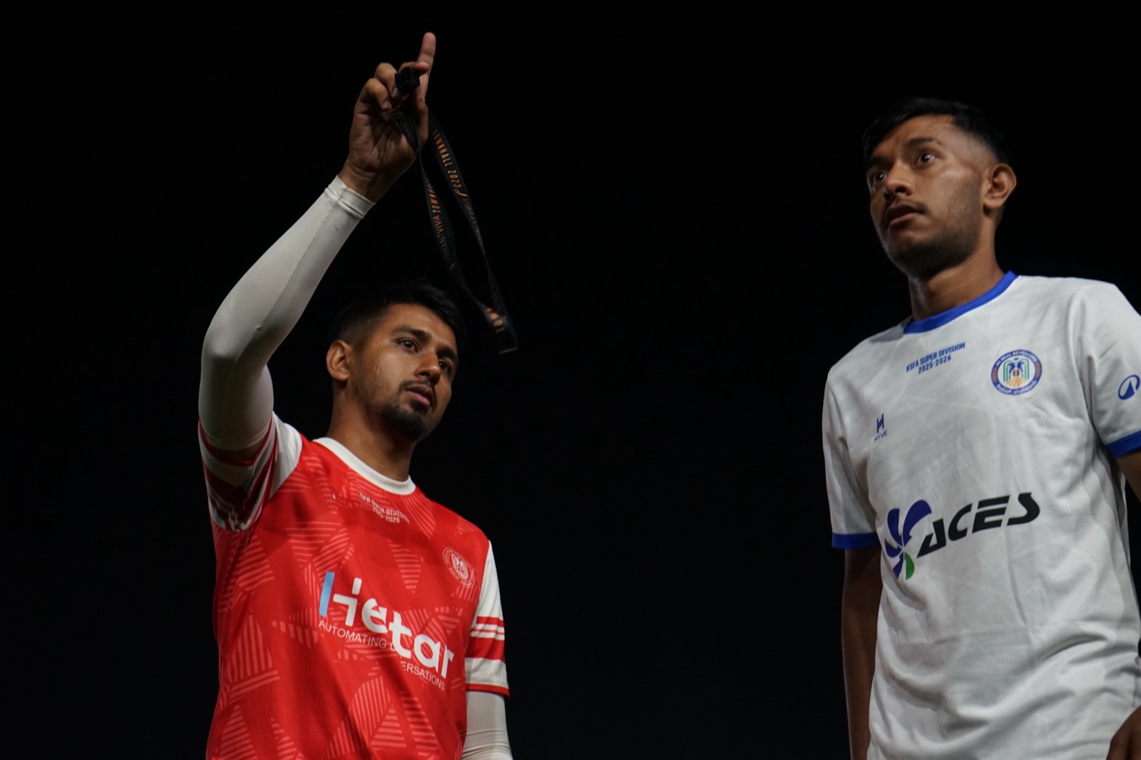 FC Real Bengaluru senior players using RealVerse for football development tracking